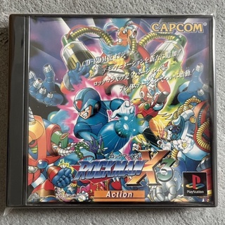 แผ่นเกมส์​แท้​ PS1~ROCKMAN​ X3 (JP)​