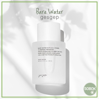 [gesgep] Bare Water 230ml โทนเนอร์บํารุงผิวหน้า