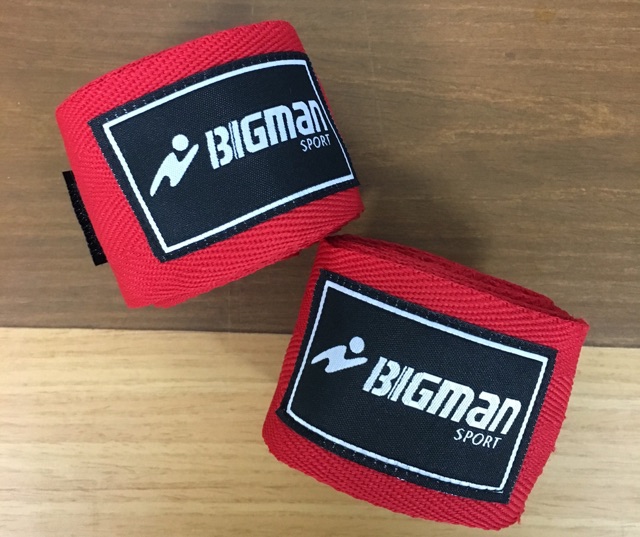 ผ้าพันมือนักมวย อย่างดี Bigman เทปปะ แพคคู่ (2 อัน) - รูปที่ 2