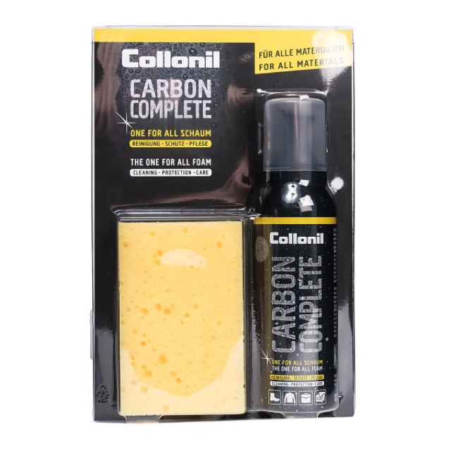 [แถมฟรี ผ้าเช็ด 150 บาท] Collonil Carbon Complete 150 ml. โฟมทำความสะอาดนวัตกรรมคาร์บอน All in One ใช้ได้กับทุกวัสดุ