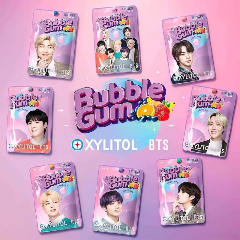 LOTTE &amp; BTS : Bubble gum [Fruit mix]