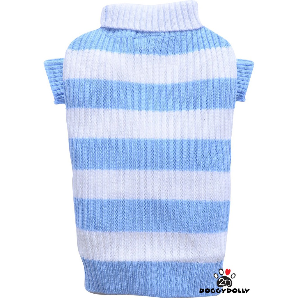 Pet cloths -Doggydolly  เสื้อผ้าแฟชั่น  สัตว์เลี้ยง หมาแมว  ไหมพรม คอเต่า  กันหนาว winter ขนาดไซส์ 1