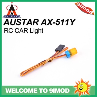 Austar Ax-511Y ไฟ Led ทรงกลมสีเหลืองอัลตร้าไบรท์ติดทนนานสําหรับ Rc Car