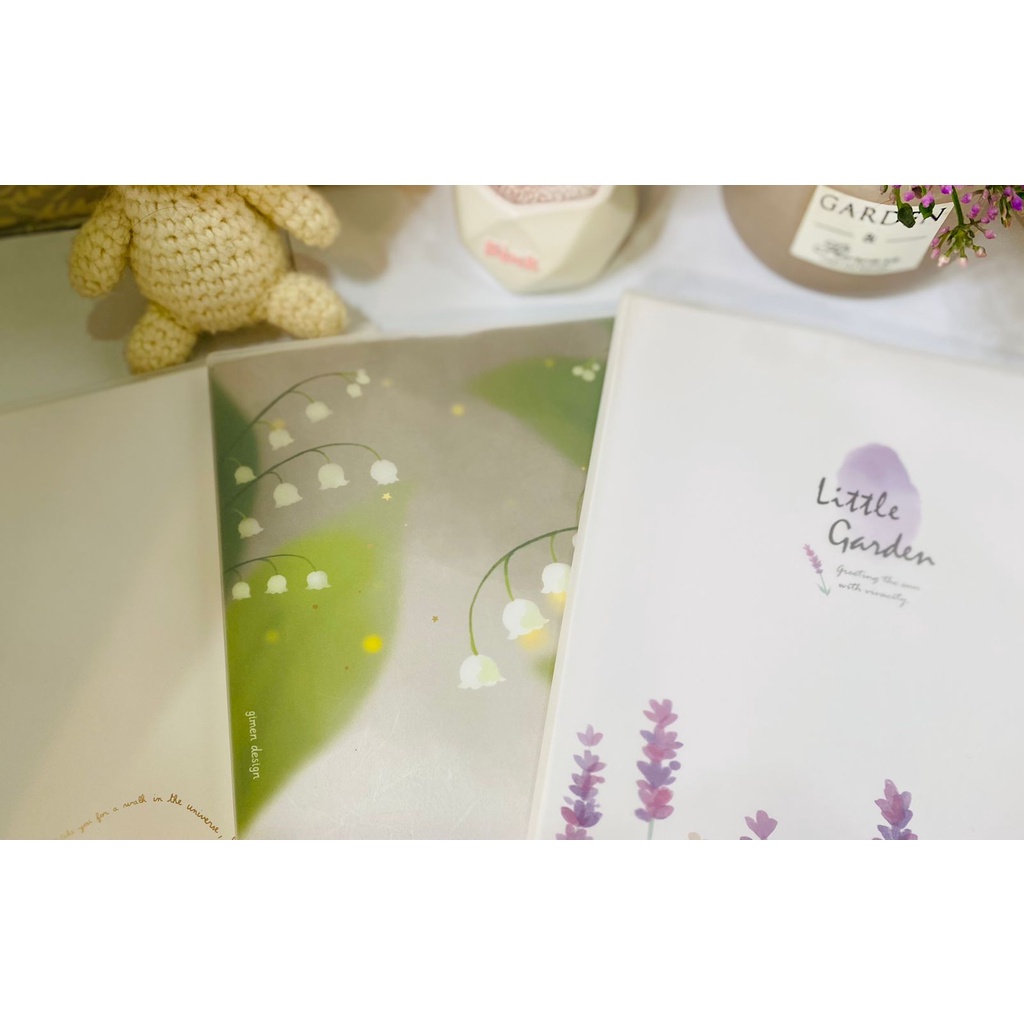 B5 FLOWER NOTEBOOK**