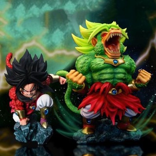 🌈 Dragon Ball Great Ape Broly กลายเป็นกอริลลา GK โมเดลรถทำมือตกแต่งรูปปั้นอะนิเมะสภาพแวดล้อม