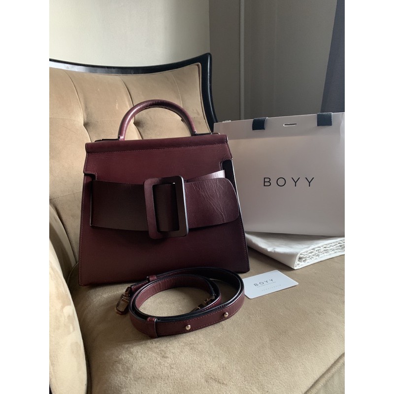 ❌️SOLD❌️ Boyy Karl 28 สี Bordeaux