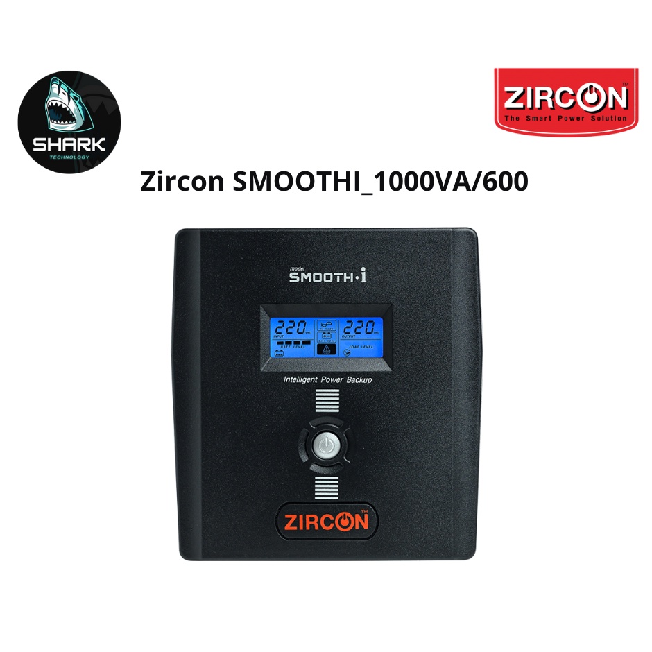 zircon SMOOTHI 1000VA/600W เครื่องสำรองไฟ UPS