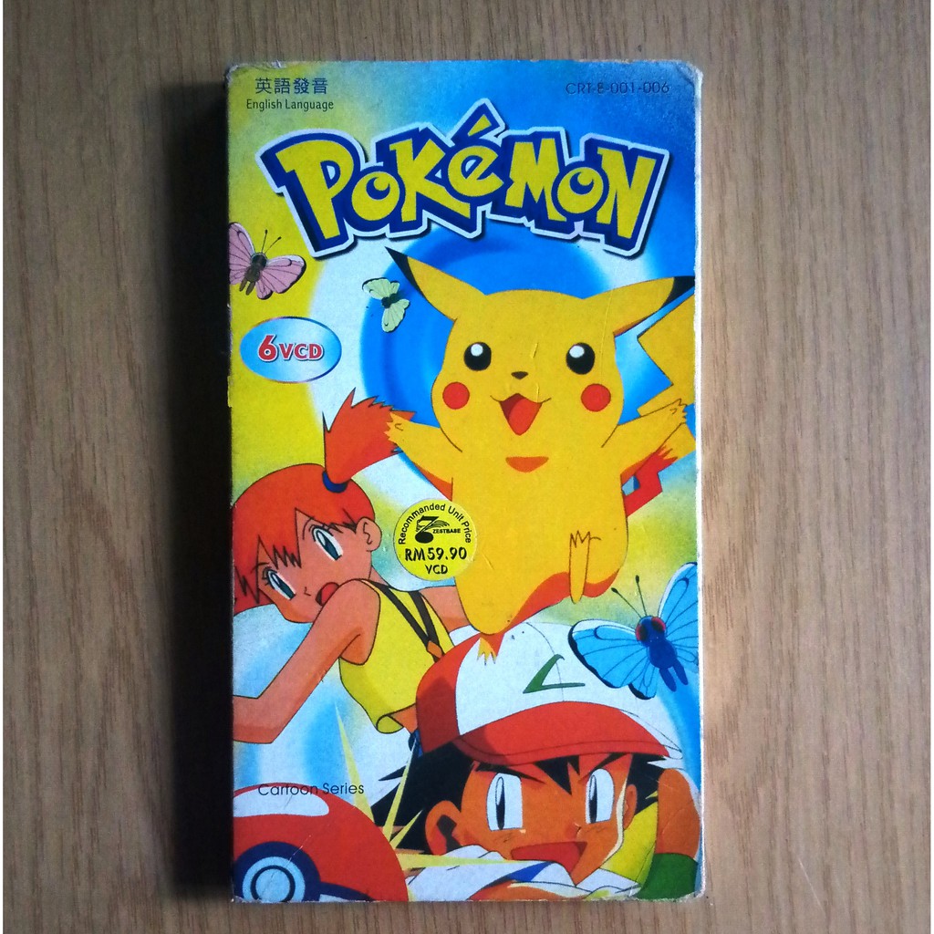 Pokemon 6 VCD Nostalgic English Voice