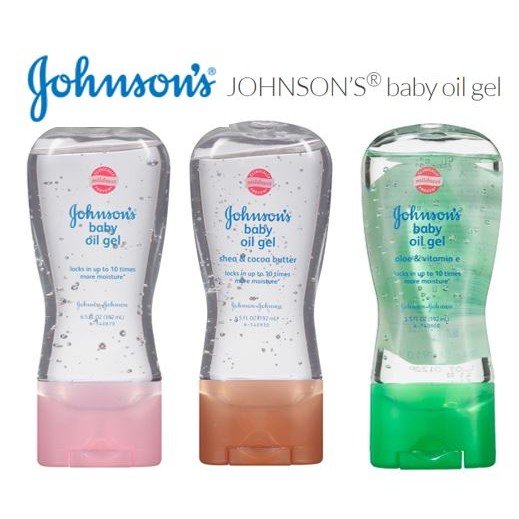 Johnson's Baby Oil Gel 192ml shopbylove ThaiPick