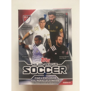 2021 Topps Major League Soccer Blaster Box การ์ดสะสมฟุตบอล MLS พร้อมส่ง