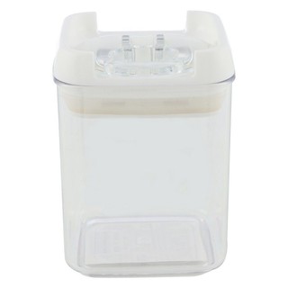 ขวดโหลเหลี่ยม SAN FLIP FLIP 0.27 ลิตร ฝาดึงสีขาว  CANISTER SAN FLIP TITE 0.27L WHITE