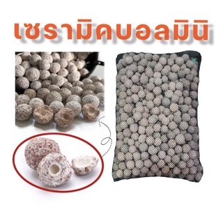 Ceramic Ball เซรามิคบอลมินิ พร้อมถุงตาข่าย  500g/1kg