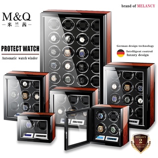 MELANCY แบรนด์หรูระดับไฮเอนด์ spot กล่องเก็บนาฬิกาอัตโนมัติกล่องนาฬิกาอัตโนมัติปิดเสียง Japan Wanbaozhi มอเตอร์โหมดการปรับ LCD จอแสดงผลดิจิตอลกล่องนาฬิกากล่องนาฬิกา