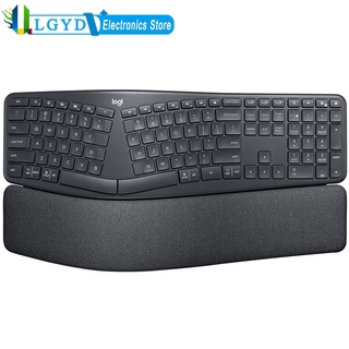 คีย์บอร์ด Logitech ERGO K860 2.4G Wireless Keyboard Bluetooth Dual Mode Ergonomic Split Keyboard