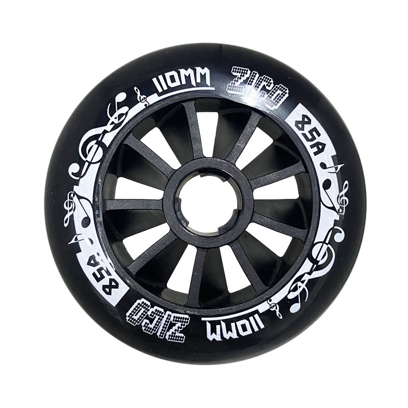 Original ZICO 110/100/90mm Rollers 85A Inline Speed Skates Wheel for