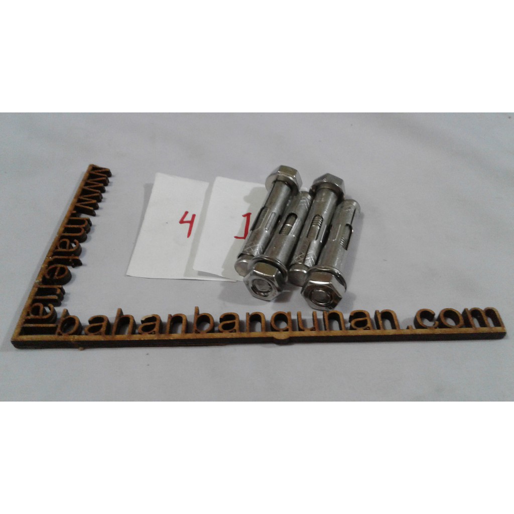Dinabolt สแตนเลส ss m 10 x 85 ANTI-RUST wall bolt ฝัง dina bolt DISCOUNT7