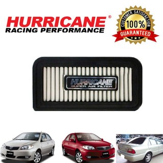 Hurricane 84-racing กรองอากาศ สเตนเลส VIOS 1.5L 2002-2006 * โซลูน่า1 และ โซลูน่า 2 *