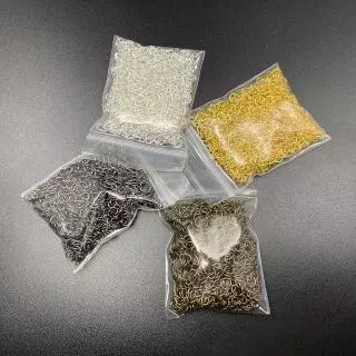 St.kunkka โซ่เสริมปรับระดับ สีเงิน 50/70 มม. 100 ชิ้น โซ่ต่อขยาย สำหรับทำเครื่องประดับ