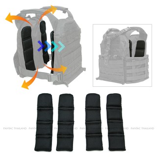 ชุดซับแรงกดเวส Pantac XPC แผ่นซับแรงกดหรือระบายอากาศ Air Flow XPC Ventilative Pads แทคติคอล Tactical เวส