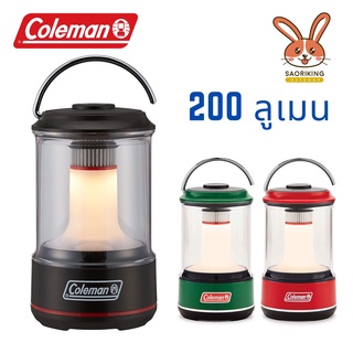 ตะเกียง Coleman LED 200 ลูเมน Lantern Battery Guard Red/Green พร้อมส่ง