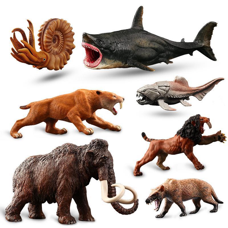 Puzzle childrens prehistoric creature behemoth model simulation animal ...