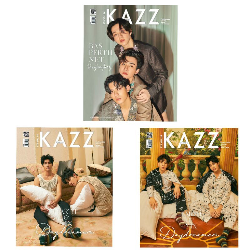 พร้อมส่ง นิตยสารKAZZ ปกBAS-PERTH-NET ISSUE 176