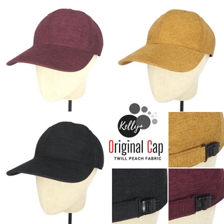 หมวกแก๊ป Kelly Original Cap Twill Peach Slub  ปรับไซส์ได้ 57-61 cm.( Set 17 )