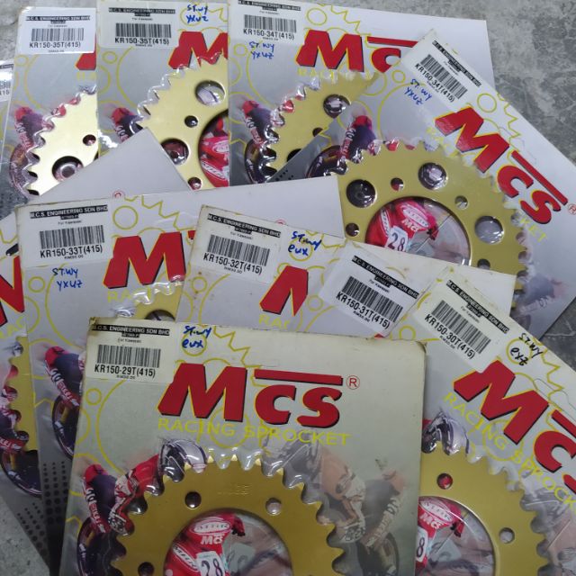 Kr 150, สเตอร์หน้า Dinamik MCS 415 สีทอง