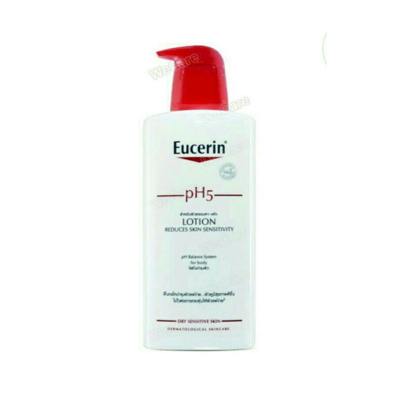 Eucerin pH5 Lotion ยูเซอริน โลชั่นบำรุงผิว บอบบางแพ้ง่าย แห้งเสียมาก