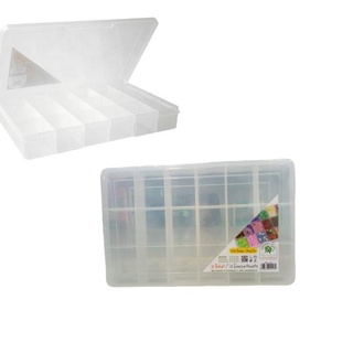 ♕X รับทันที X GREEN LEAF 1418 REIKO STORAGE BOX 18 กล่องเครื่องมือ สีเขียวใส ....