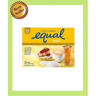 Equal​ Gold​ อิควลโกลด์​ ใช้แทนน้ำตาล(แพค50ซอง)