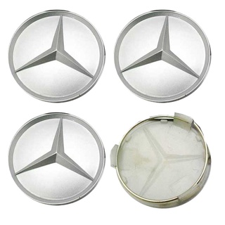 BENZ เบนซ์ ดุมล้อ 75มิล ฝาครอบดุมล้อ ฝาครอบล้อ W204 W220 W170 center cap Wheel Hub โปรดวัดขนาดก่อนสั่งซื้อ