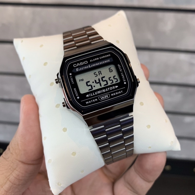 CASIO  รุ่น A168WEGB /  A159 / A700 / A158WA / A168WGG ของแท้ รับประกันศูนย์ CMG 1 ปี A168 / A158 / A159