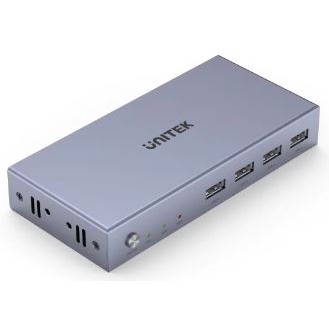 UNITEK HD V2.0 4K KVM Switch 2/4 In 1 Out  and 4 USB ports to control 4 computers or TV boxes V306A 