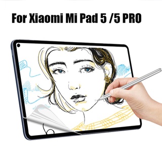 ฟิล์มกระดาษกันรอยหน้าจอสําหรับ Xiaomi Pad 5/5 Pro 11.0 2021 สําหรับ Xiaomi Mi Pad 5 11 นิ้ว