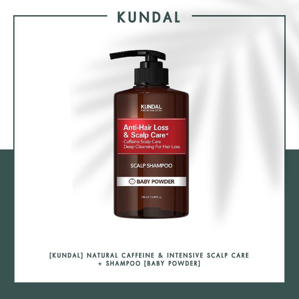 Glory Dry Shampoo แชมพูเคราติน [KUNDAL] Anti-Hair Loss &amp; Scalp Care+ Shampoo 500ml / คาเฟอีนสคัลพ์แคร์ดีพคลีนซิ่งสำหรับผ
