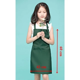 (พร้อมส่ง) ผ้ากันเปื้อนเด็ก และผู้ใหญ่ หลากสี สำหรับทำอาหาร กิจกรรมต่างๆ
