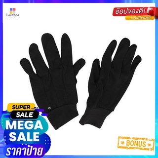 ถุงมือผ้า FITT สีดำCLOTH GLOVES FITT BLACK