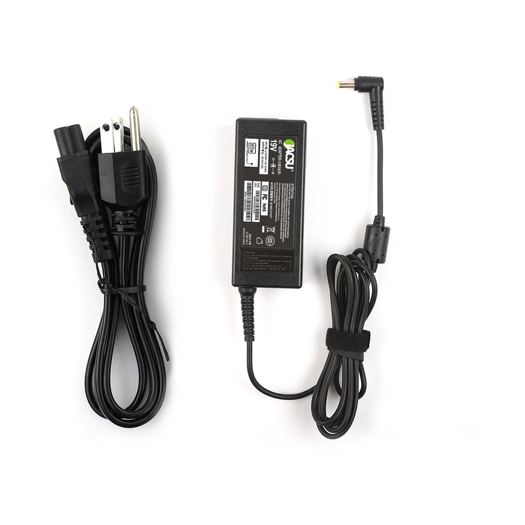 JACSU 19V 3.42A 65W 5.5*1.7mm Laptop Power Adapter Charger For Acer A11-065N1A ADP-65VH B /ADP-65 PA