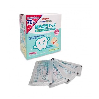 Pigeon Infant Tooth Wipes ผ้าเช็ดฟันสำหรับทารก (แบ่งขาย 10ชิ้น)