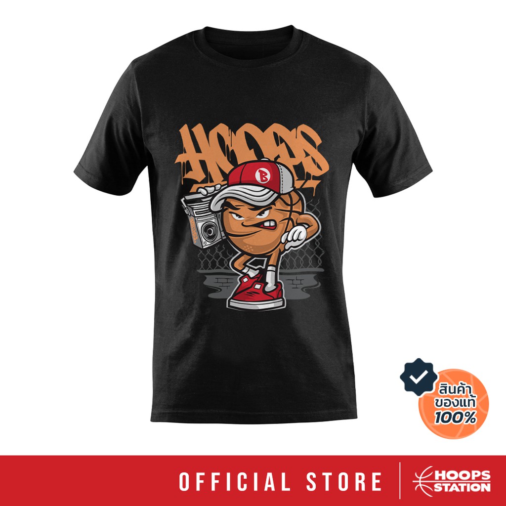 ราคาระเบิดHoops Station X Bigdel Tee เสื้อยืด (Hoops Station)S-3XL