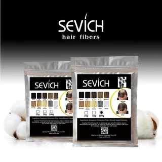 Sevich Hair Building Fiber ( Refill100g.) สำหรับเติม ผงไฟเบอร์ สำหรับผมบาง รอยแสกกว้าง #UNKAI