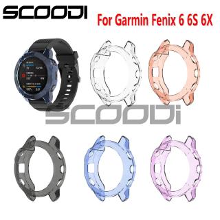 Garmin Fenix 6 6x 6s เคสนาฬิกาข้อมือ ซิลิโคน ป้องกัน เคส เปลี่ยนได้ อุปกรณ์เสริม