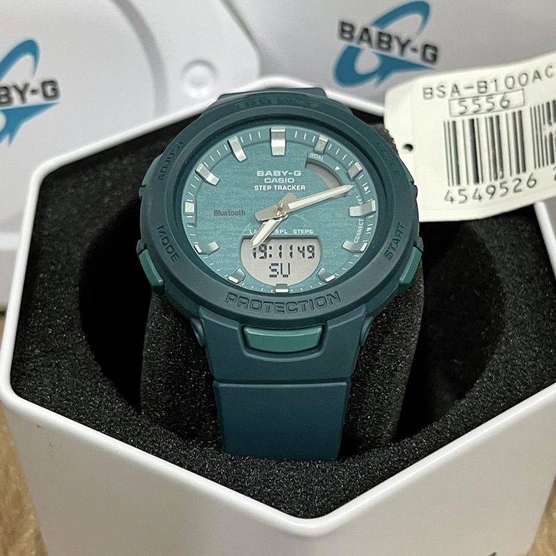 นาฬิกาCASIO BABY-G  BSA-B100AC-3ADR