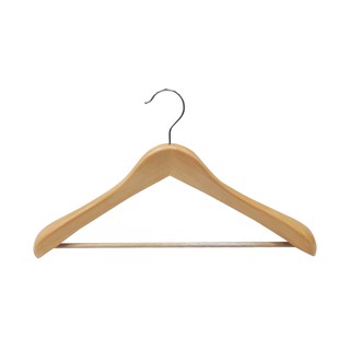 ไม้แขวนเสื้อ ตากผ้า ไม้แขวน ไม้แขวนเสื้อสูทไม้ HOME LIVING WHS29036 WOODEN SUIT HANGER HOME LIVING WHS29036