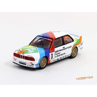 Tarmac Works HOBBY64 BMW M3 E30 Macau Guia Race 1990 2nd (LIMITED EDITION 1,248 Pcs) อ่านรายละเอียดก่อน