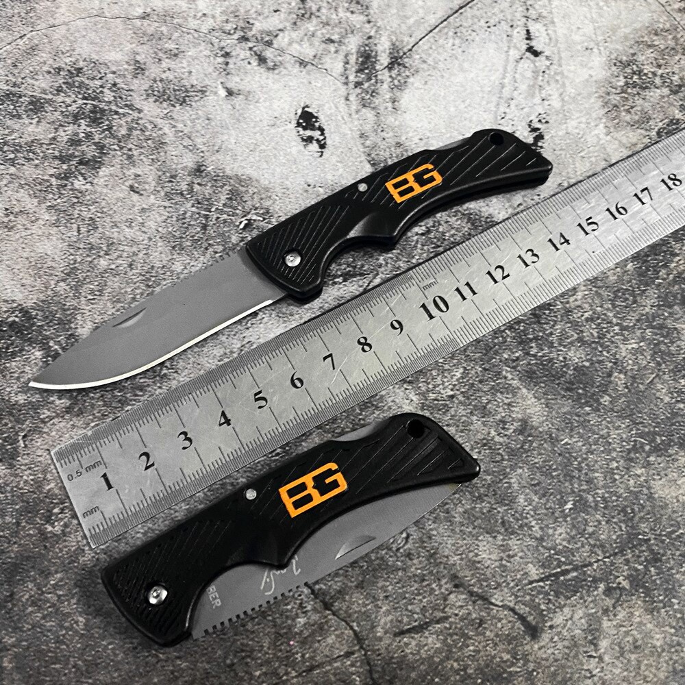 15cm Small Compact Scout Folding Pocket Knife Survival Camping Keychain