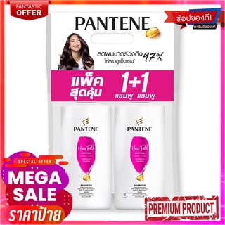 แพนทีน แชมพู แฮร์ฟอลดูโอ 410 มล. x 1+1 ขวดPantene Shampoo Hair Fall Duo Pack 410 ml x 1+1 Bottles