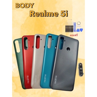 Body Realme5i /Body Realme 5i/บอดี้เรียวมี5i /เรียวมี5ไอ/แถมเลนส์กล้อง+ชุดไขควง สินค้าพร้อมจัดส่ง