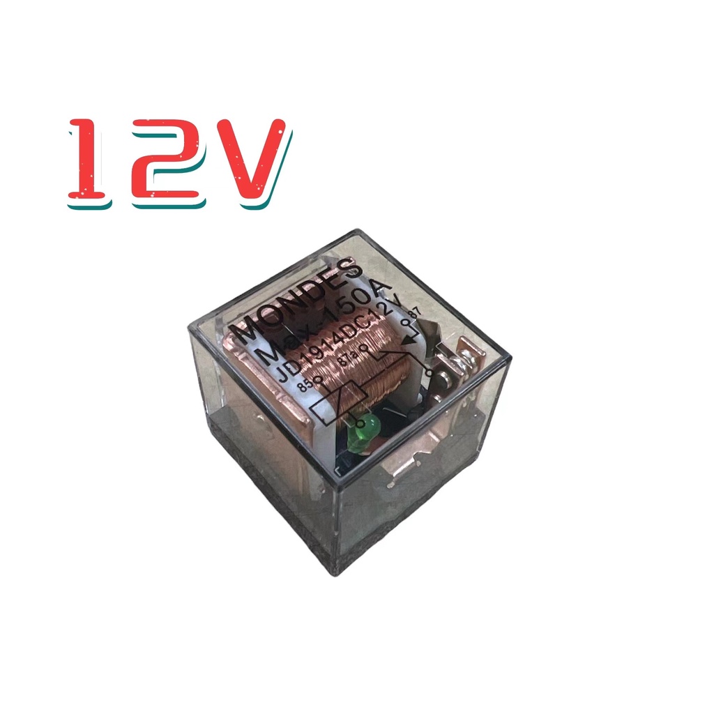 12V / 24V (150A) 87A รีเลย์ LED 5 PIN รีเลย์ LED พร้อมรถบรรทุกรถยนต์กันน้ํา LED ยานยนต์อัตโนมัติ - รูปที่ 2